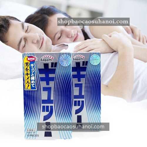 Bao cao su Sagami Tight Fit sieu mong 2 1-shopthanhtung