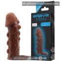 Bao cao su don den da nau co quai deo Brave MAN 5 1 1-shopthanhtung