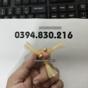 râu rồng silicon 3 râu 3 bi vàng