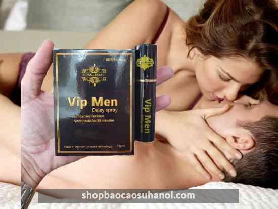Chai xịt vip men là gì?