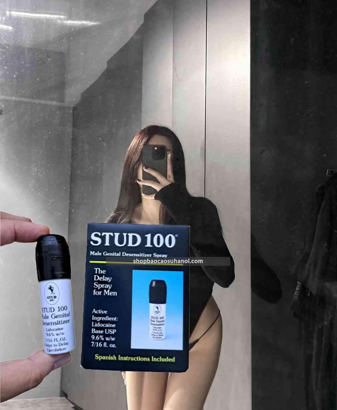 Thông tin sản phẩm Chai xịt Stud 100