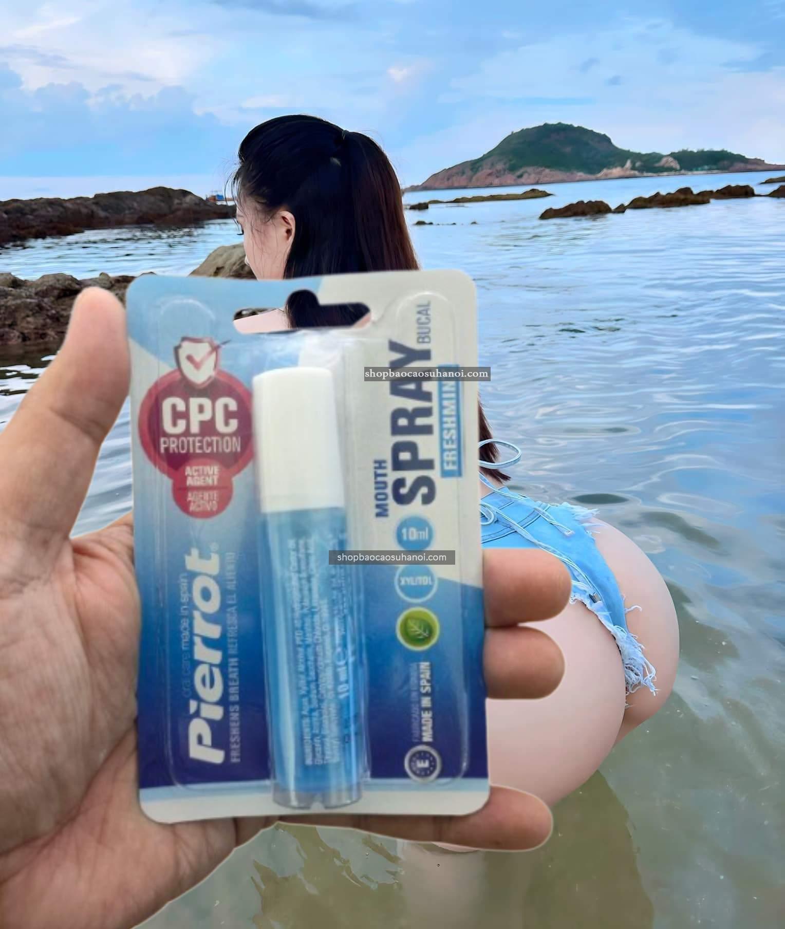 Xịt thơm miệng Hà Nội